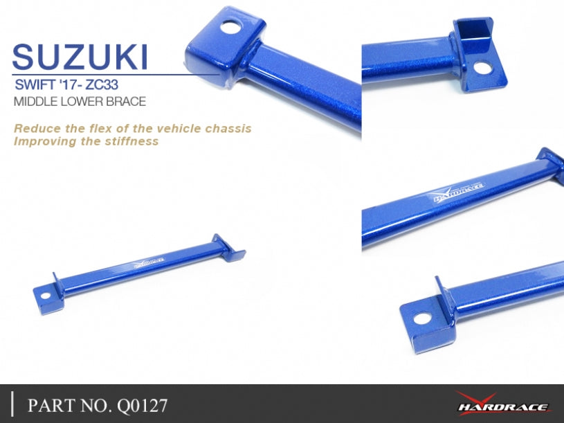 Bara rigidizare inferior central Hardrace pentru Suzuki Swift - Q0127