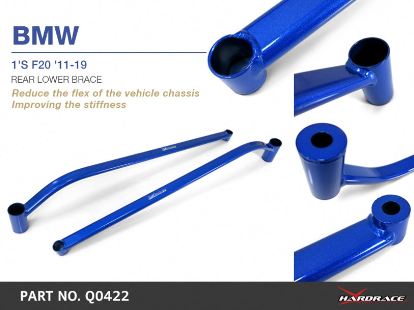 Bara rigidizare inferior spate Hardrace pentru BMW M135i / M140i - Q0422