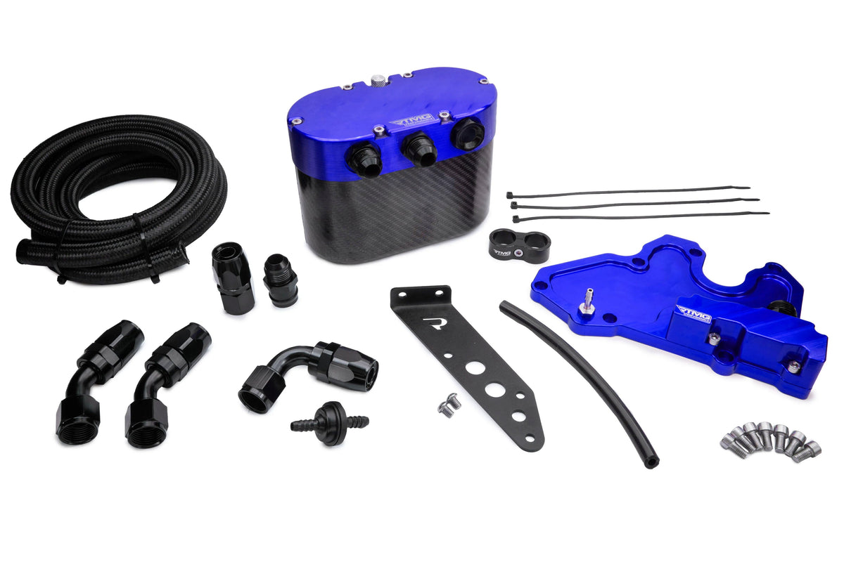 Kit Recuperator Ulei Carbon RTMG Performance pentru 2.0 TSI EA888 Gen 4, Golf 8 R