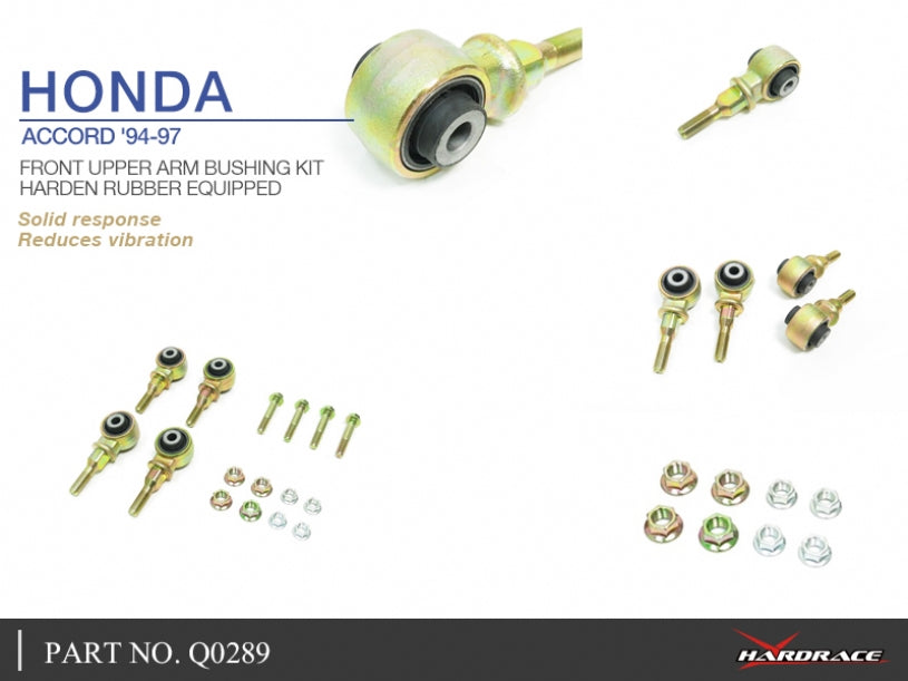 Kit bucse brat suspensie superior fata Hardrace pentru Honda Accord - Q0289
