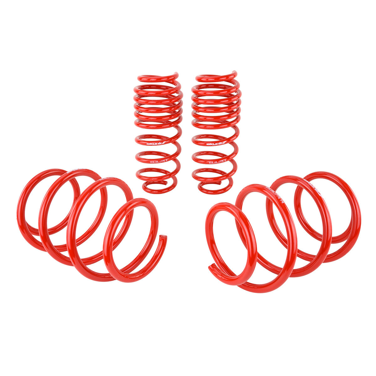 Set arcuri sport (coborare) Skunk2 pentru Honda Civic 2016-2021 (10, fara Type R)