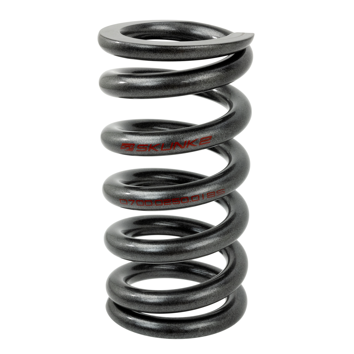 Arc de curse Skunk2 18 kg/mm, 7,00 inch lungime, diametru interior 2,50 inch, drept, Drag Spec (gri inchis)