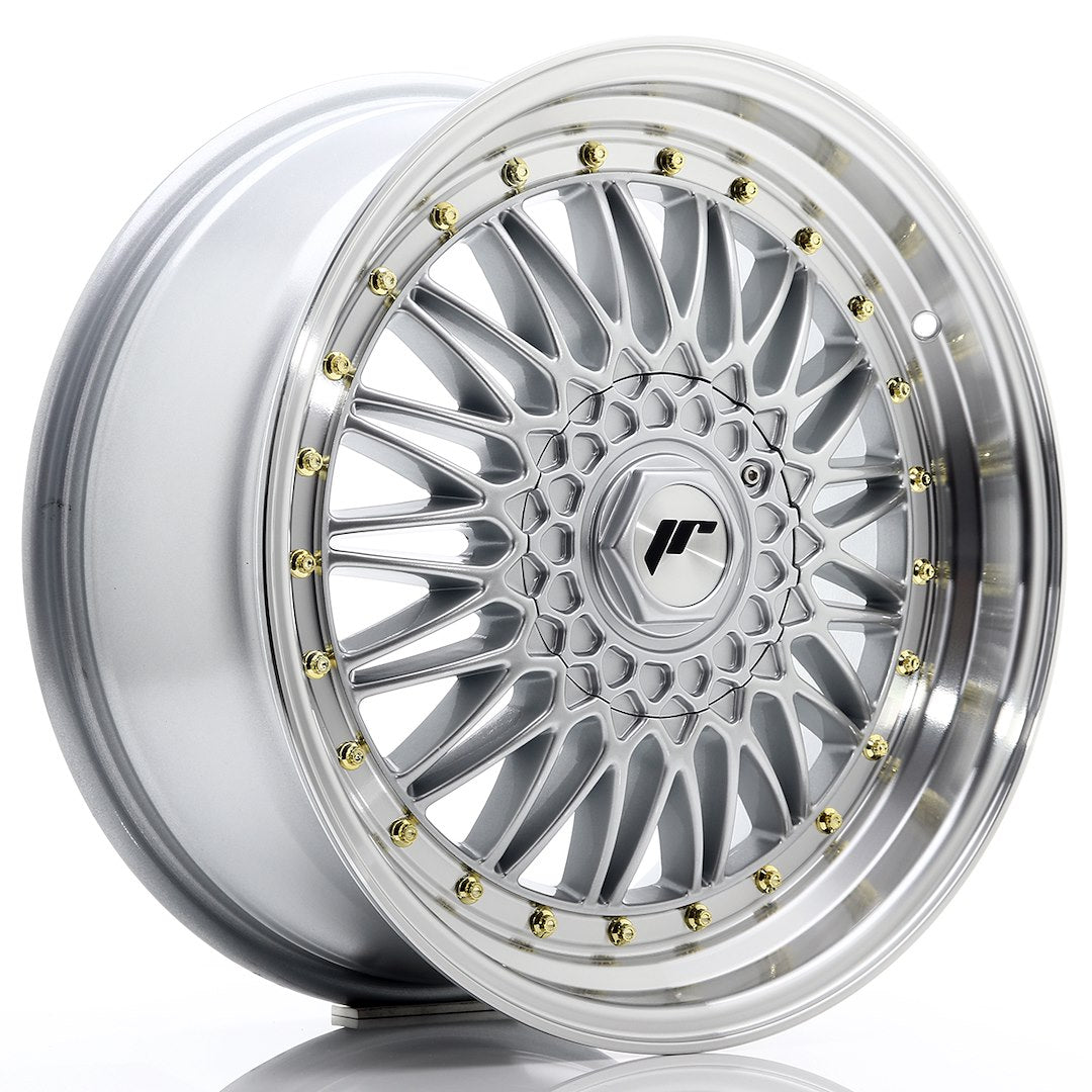 Jante Japan Racing JR9 18x8J 5x108/5x112 ET35 Argintiu cu Buze CNC