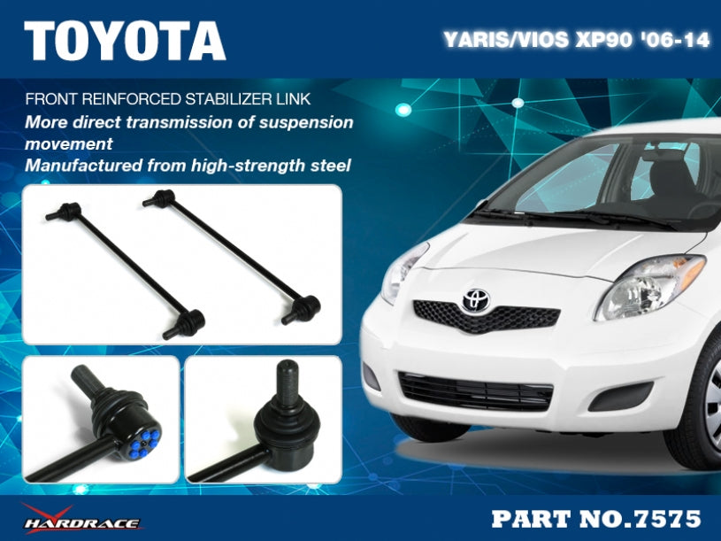 Bieleta antiruliu fata ranforsata Hardrace pentru Toyota Yaris - 7575