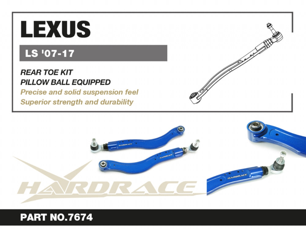 Kit corectie convergenta spate Hardrace pentru Lexus LS - 7674