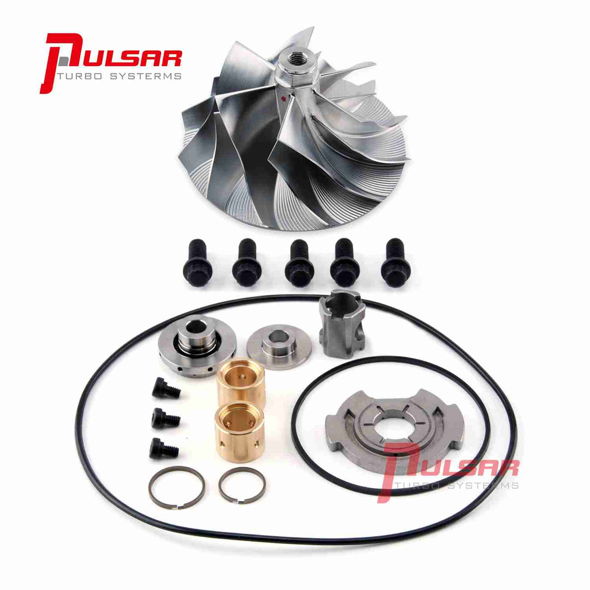 Kit reconditionare turbina Pulsar 03-04 Ford 6.0L Powerstroke billet rotor compresor + kit
