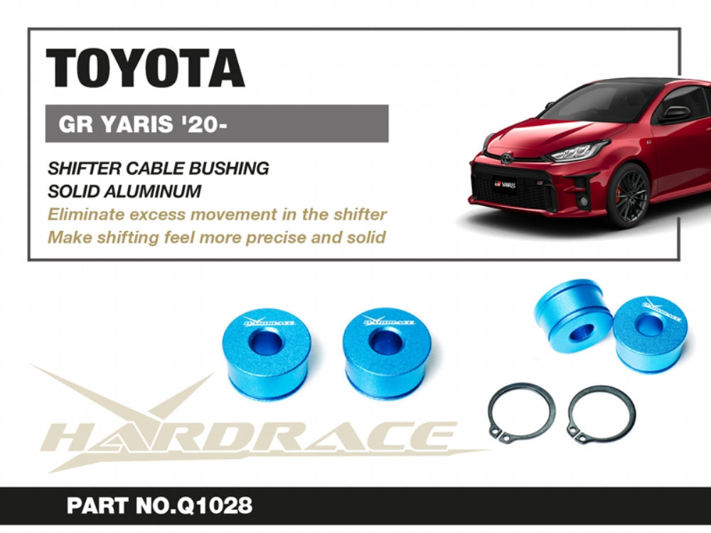 Set bucse cablu timonerie Hardrace pentru Toyota GR Yaris - Q1028