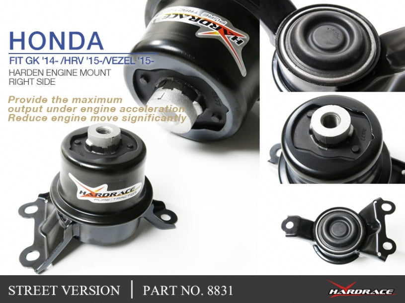 Tampon motor dreapta Hardrace pentru Honda Jazz - 8831