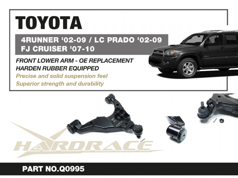Brat suspensie inferior fata Hardrace pentru Toyota FJ Cruiser / Land Cruiser - Q0995