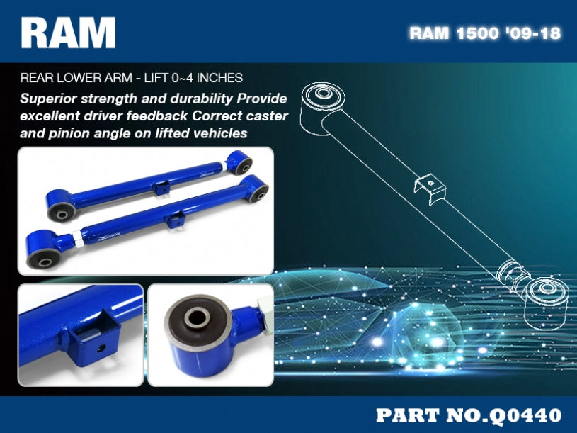 Brat suspensie inferior spate Hardrace pentru Dodge Ram - Q0440