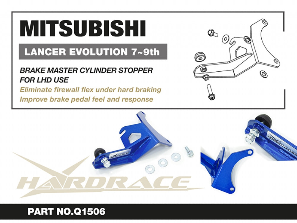 Distantier pompa centrala frana Hardrace pentru Mitsubishi Lancer Evo - Q1506