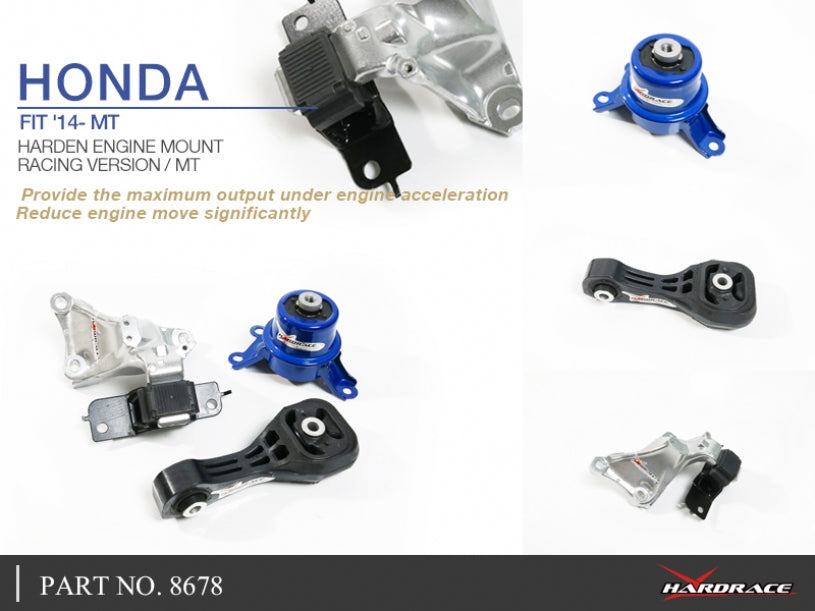 Tampon motor durificat Hardrace pentru Honda Jazz - 8678