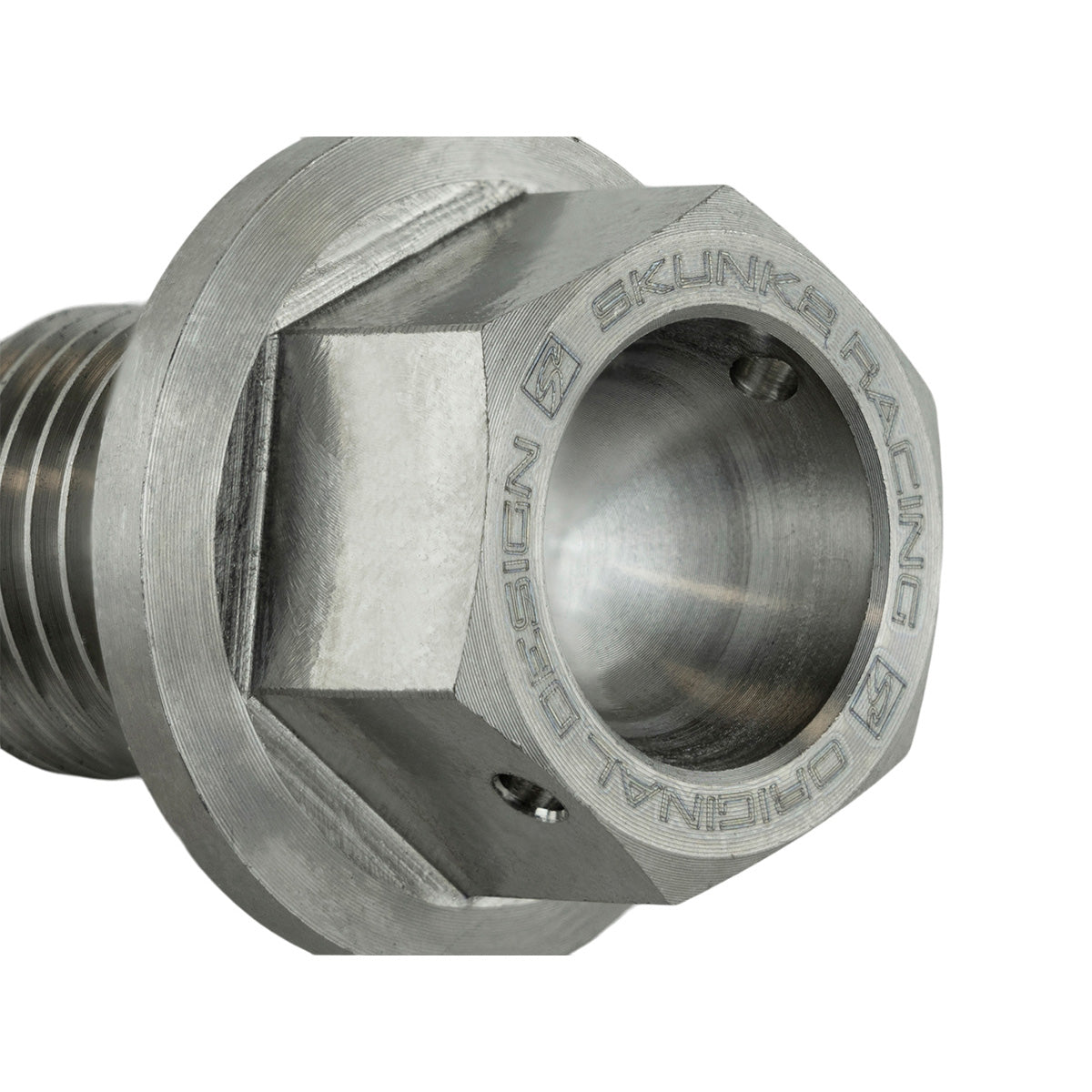 Set dopuri magnetice de golire Skunk2 din titan M14 x 1,5 pentru motor si cutie de viteze Honda