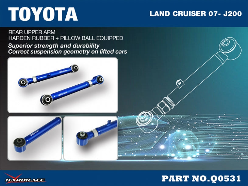 Brat suspensie superior spate Hardrace pentru Toyota Land Cruiser - Q0531