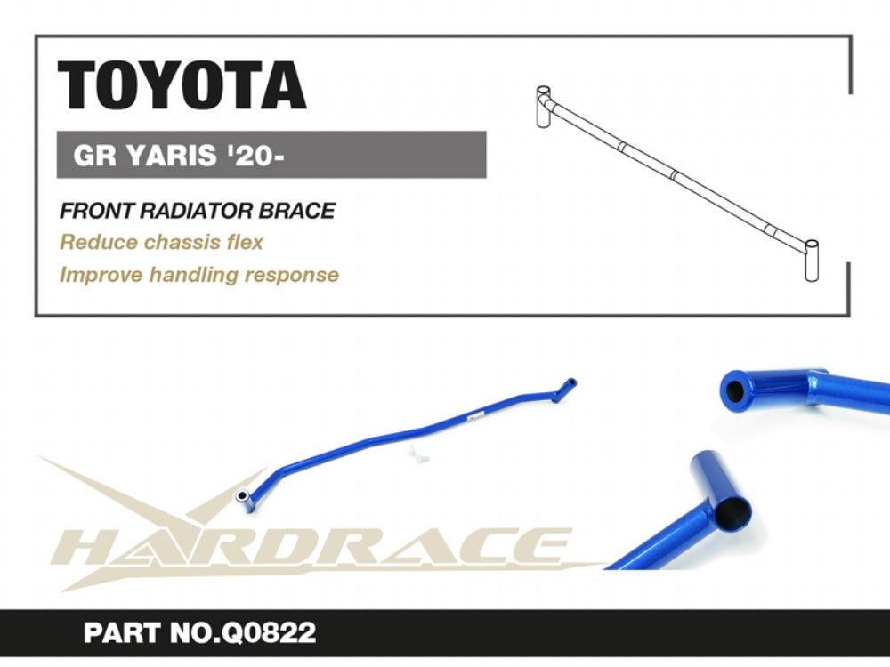 Bara rigidizare suport radiator fata Hardrace pentru Toyota GR Yaris - Q0882
