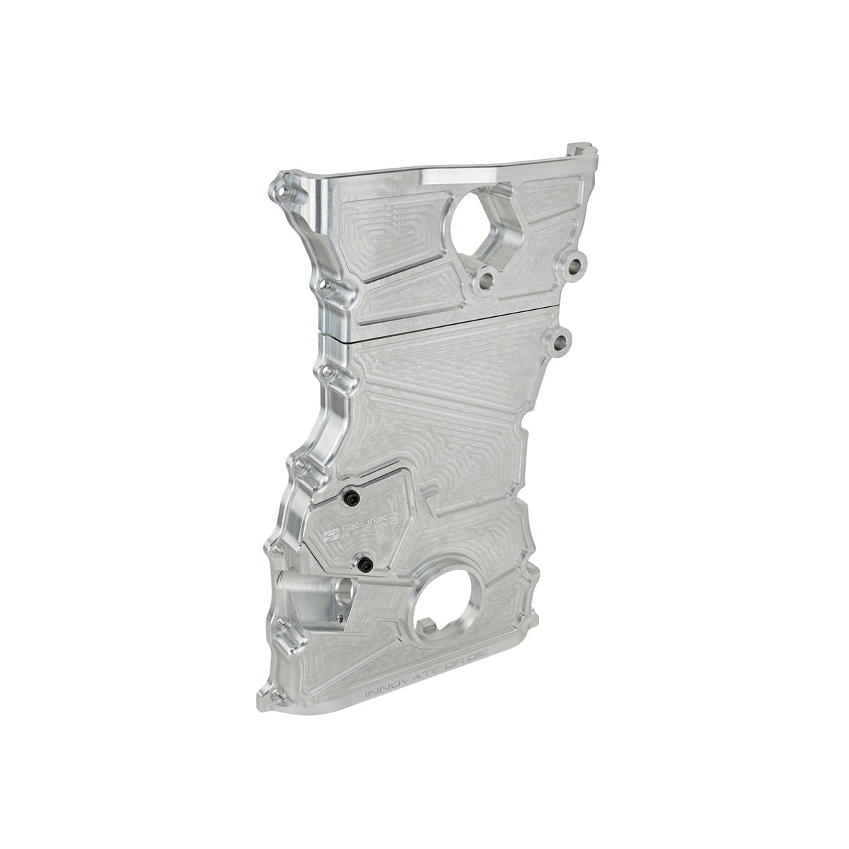 Capac distributie Skunk2 din aluminiu pentru motoare Honda K20A si K20Z1, aluminiu brut