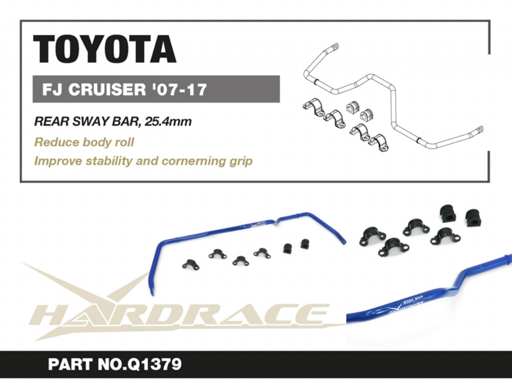 Bara stabilizatoare spate Hardrace pentru Toyota FJ Cruiser - Q1379
