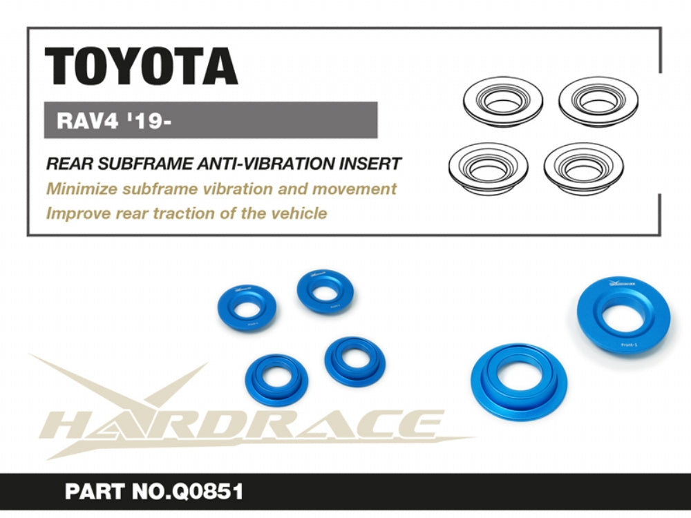 Insertie antivibratie punte spate Hardrace pentru Toyota RAV4 - Q0851