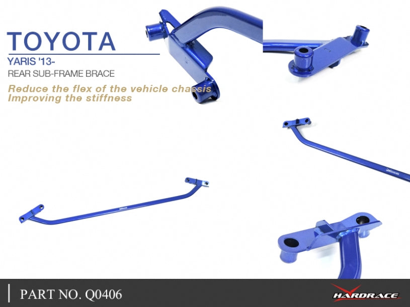 Bara rigidizare punte spate Hardrace pentru Toyota Yaris - Q0406