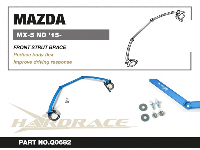 Bara rigidizare telescoape fata Hardrace pentru Mazda MX-5 - Q0682