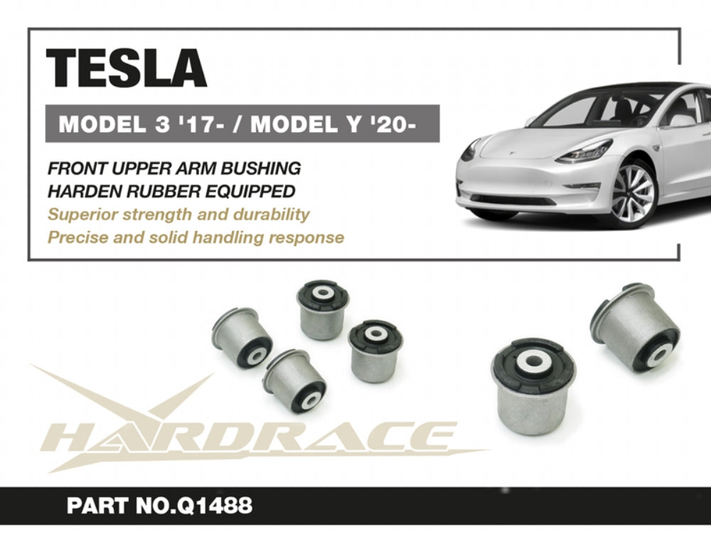 Set bucse brat suspensie superior fata Hardrace pentru Tesla Model 3 / Model Y - Q1488