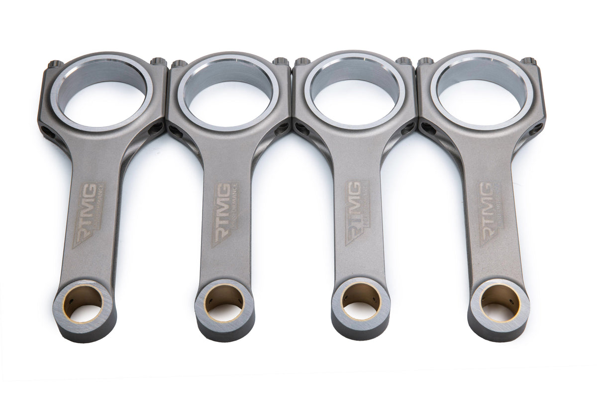 Set Biele Forjate H-Beam RTMG Performance pentru 1.4 TSI EA211, 140 mm, bolt 19 mm
