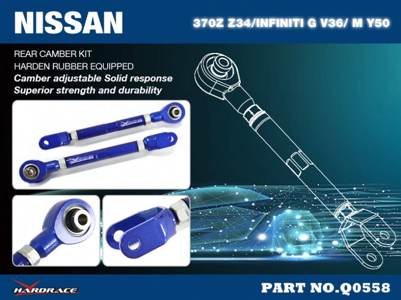 Kit corectie camber spate Hardrace pentru Infiniti G / Nissan 370Z - Q0558