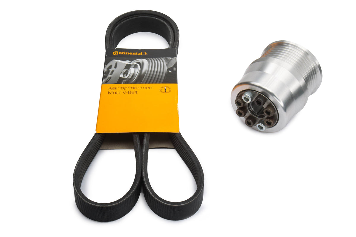 Fulie Compresor Aluminiu RTMG Performance 65 mm, Mercedes 1.8 Kompressor M271