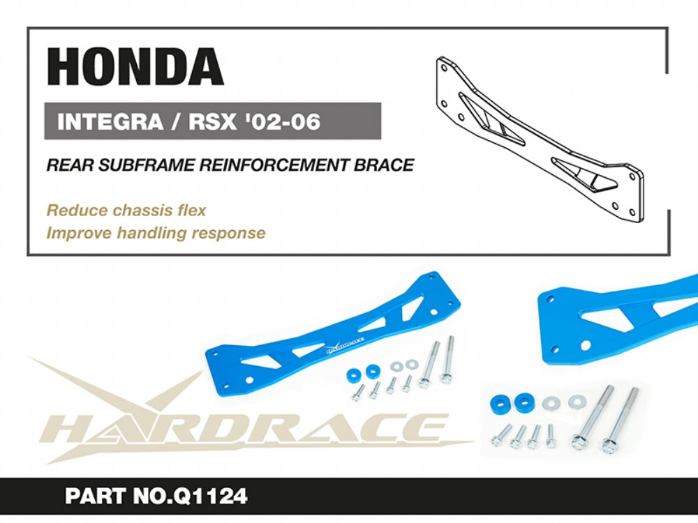 Bara rigidizare punte ranforsata Hardrace pentru Honda Integra - Q1124