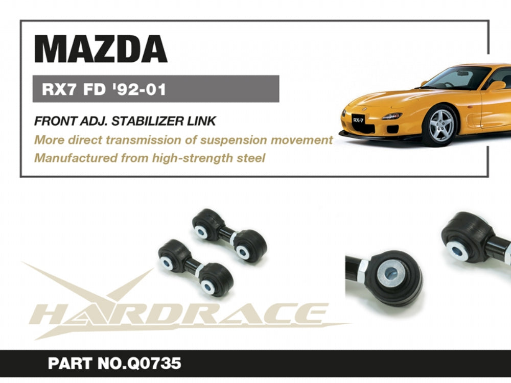 Bieleta antiruliu fata reglabila Hardrace pentru Mazda RX-7 - Q0735