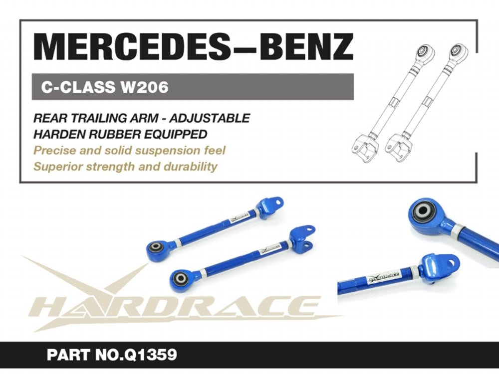 Brat longitudinal inferior spate Hardrace pentru Mercedes-Benz C-Class - Q1359