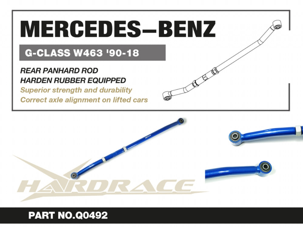 Bara panhard spate Hardrace pentru Mercedes-Benz G-Class / G63 AMG - Q0492