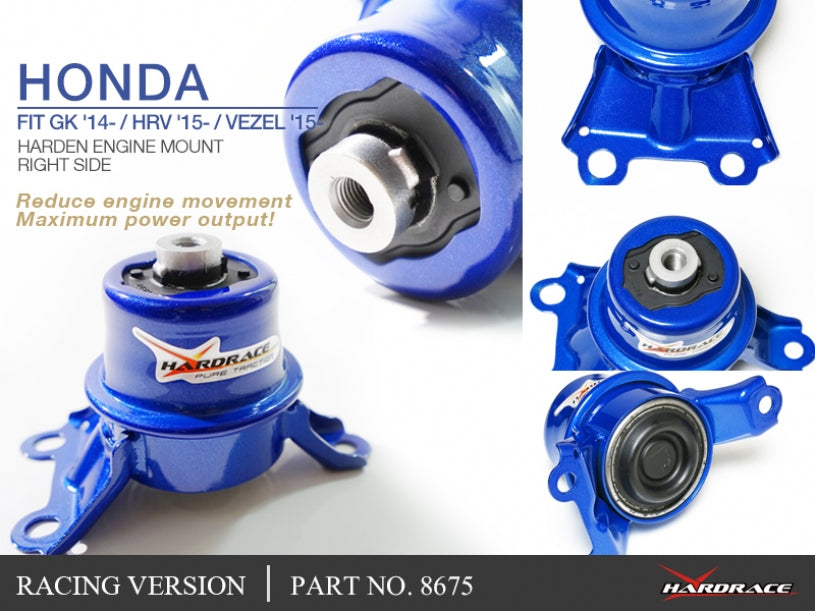 Tampon motor durificat Hardrace pentru Honda Jazz - 8675