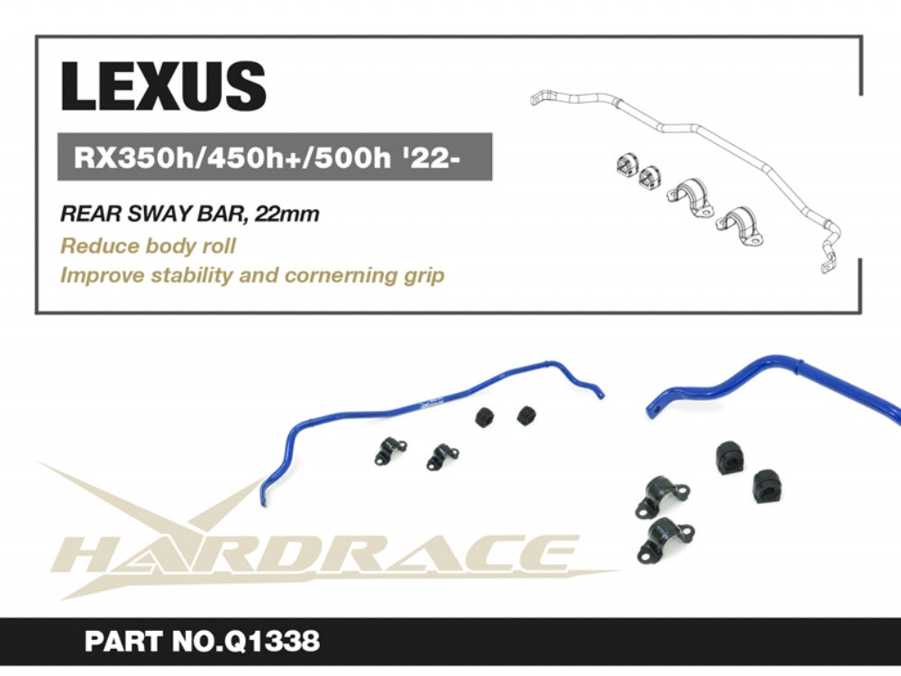Bara stabilizatoare spate Hardrace pentru Lexus RX - Q1338