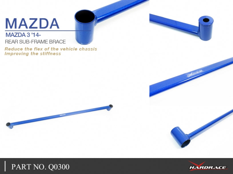 Bara rigidizare punte spate Hardrace pentru Mazda Mazda 3 - Q0300