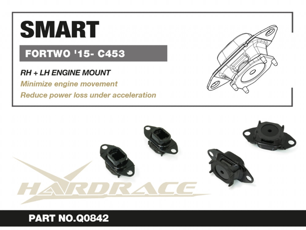Tampon motor Hardrace pentru Smart Fortwo - Q0842