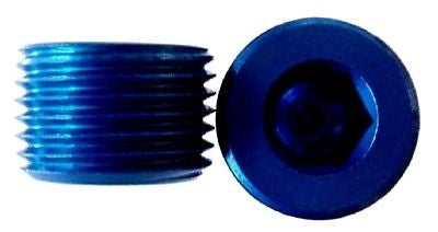 Dop NPT 3/8 cu Locas Hexagonal - Let's Race Aluminiu