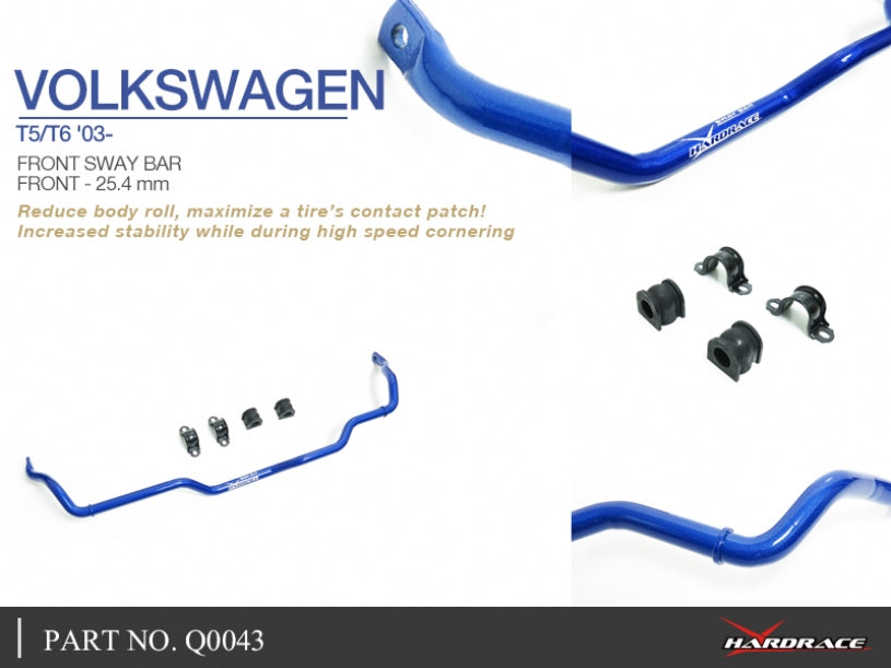 Bara stabilizatoare fata Hardrace pentru Volkswagen Transporter - Q0043
