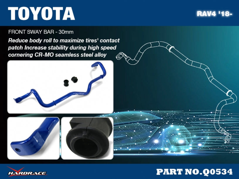 Bara stabilizatoare fata Hardrace pentru Toyota RAV4 - Q0534