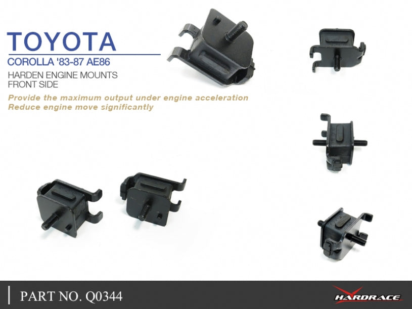Tampoane motor durificate Hardrace pentru Toyota Corolla - Q0344