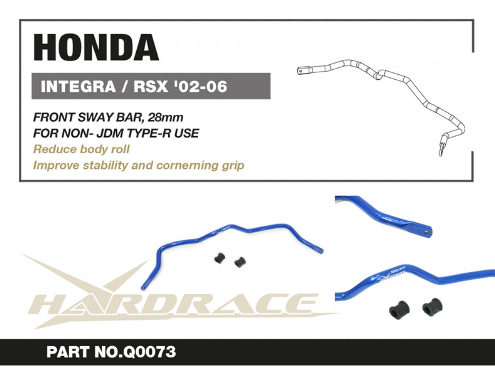 Bara stabilizatoare fata Hardrace pentru Honda Civic - Q0073