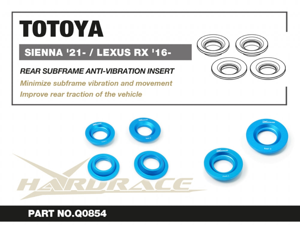 Insertie antivibratie punte spate Hardrace pentru Lexus RX - Q0854