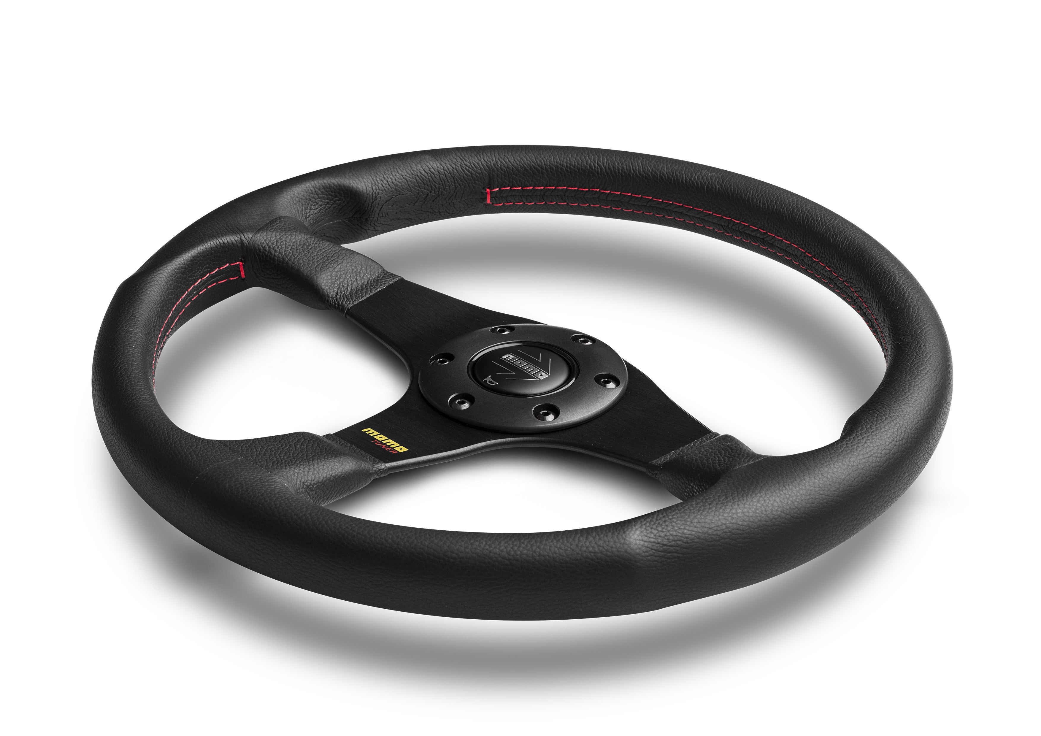 Volan Sport MOMO Tuner 350mm piele neagra