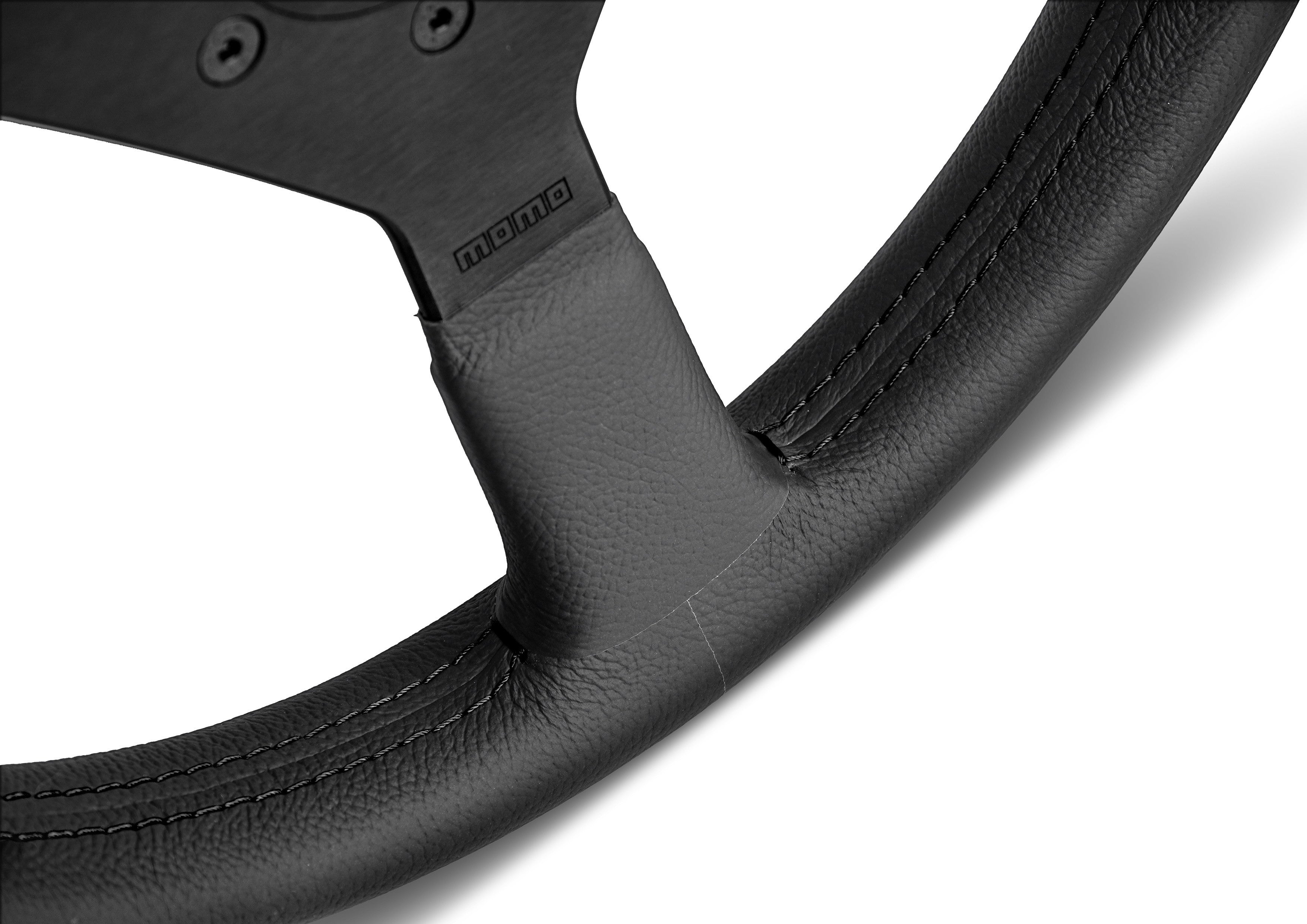 Volan Sport MOMO Montecarlo 350mm piele neagra