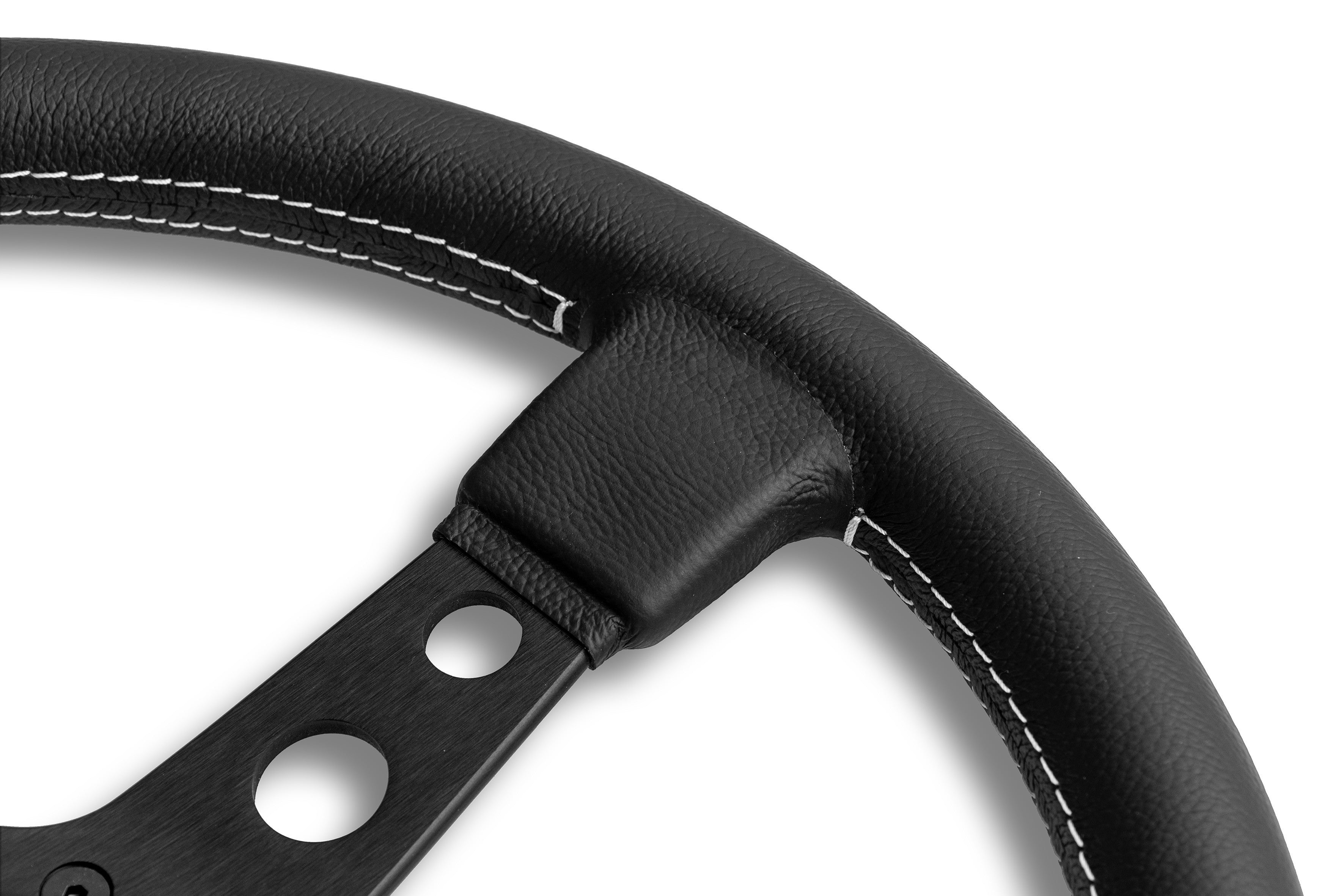 Volan Sport MOMO Prototipo 370mm piele neagra