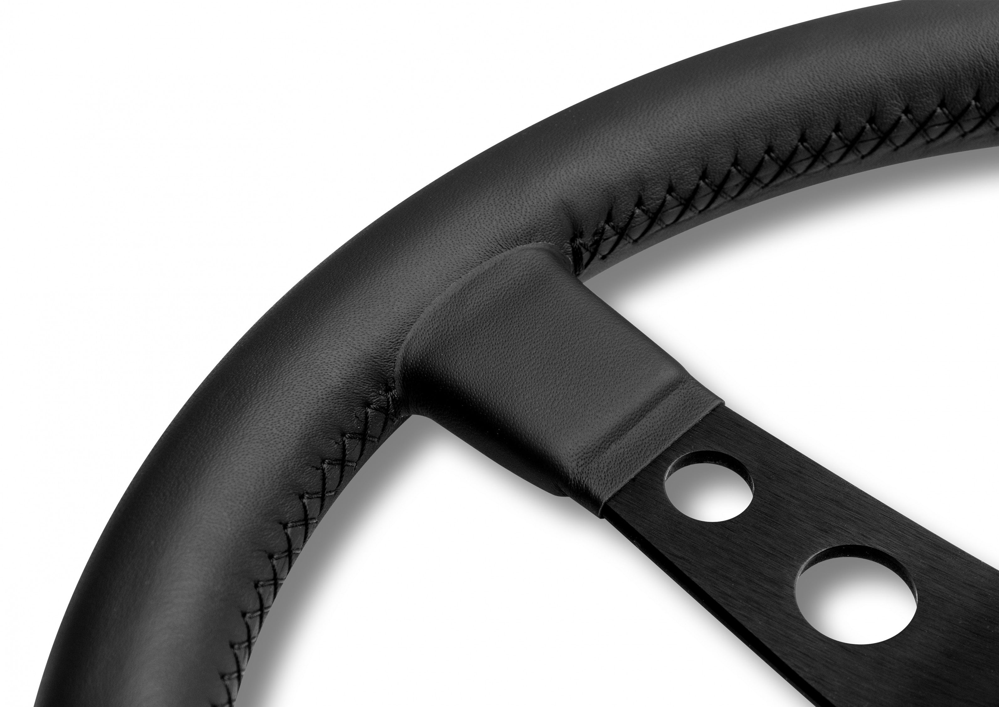 Volan Sport MOMO Prototipo Black Edition 350mm piele neagra