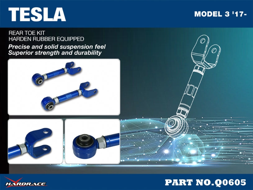 Kit corectie convergenta spate Hardrace pentru Tesla Model 3 / Model Y - Q0605