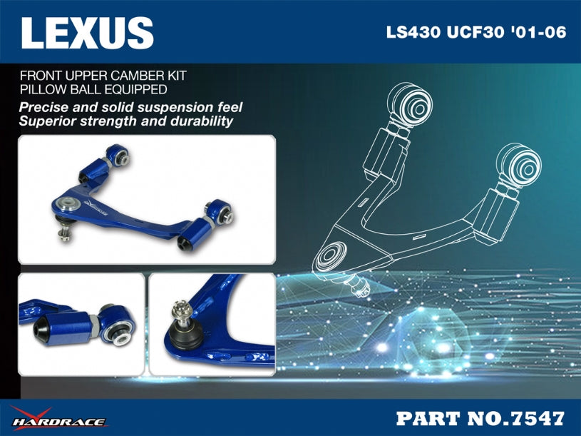Kit corectie camber superior fata Hardrace pentru Lexus LS - 7547