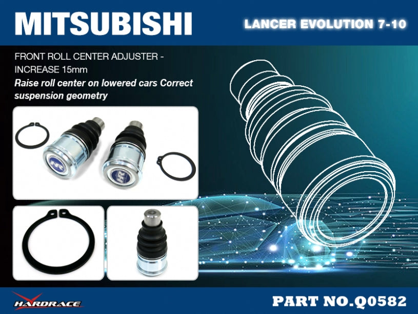 Kit corectie roll center fata Hardrace pentru Mitsubishi Lancer Evo - Q0582