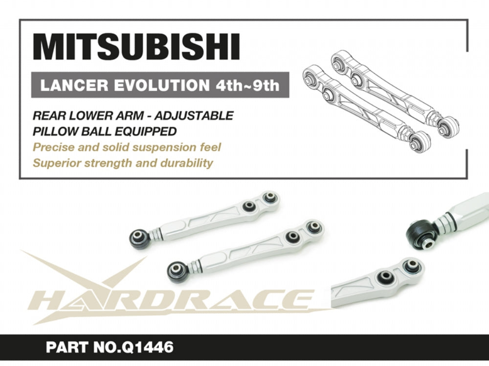 Kit corectie camber brat suspensie inferior spate Hardrace pentru Mitsubishi Lancer Evo - Q1446